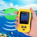 Miniatyrbild 4 av 7: Portabel Trådlös Vattentät Elektrisk Fisksonar Sensor Avstånd Djup Fiske Finder Tillbehör