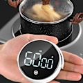 Miniatyrbillede 2 af 5: Elektronisk Timer med Stativ Digital Display Magnetisk Tidshåndtering Timer til Kontor Køkken, Hvid
