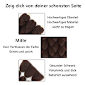 Miniatyrbild 3 av 4: Ombre Jumbo Flätor Hår Flätor Hår Kanekalon, Syntetiska Hår Extensions 24 tum (60 cm) 300g / 3 st, (Mörk Brun#)