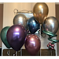 Miniatyrbild 5 av 8: PartyWoo Metallic Luftballonger, 50-pack färgglada ballonger