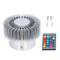 Miniatyrbilde 2 av 8: LED Taklampe 360° Lysende 24 Nøkler Kontroll LED Lampeperler 3W Solformet Vegglampe for Restaurant Cafe 85‑277V