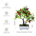 Miniatyrbillede 2 af 5: Kunstige frugt potteplanter, kunstige grønne planter