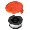 Miniatyrbilde 3 av 5: Reservedeler til gressklipper for Black Decker AF-100-3ZP Nylon Beater Head Gressklipperledning Beaterledning