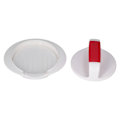 Miniatyrbild 6 av 8: Non Stick Burger Pressform DIY Hamburger Patty Maker Risbollform för Köksbruk