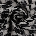 Pikkukuva 3 / 5: Mustavalkoinen Unisex-Houndstooth-Stoli Keffiyeh-Tupsuhuivit Aavikon Armeijan Kaulahuivit