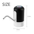 Miniatyrbild 5 av 5: Vattenflaskedispenser, USB-laddningsbar vattenflaskepumpe, bärbar vattenpump för camping
