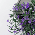 Miniatyrbillede 3 af 5: 2 stk. Kunstig Vedbend Planter Hængende Grønne Kunstige Planter til Fest, Bryllup, Køkken, Have, Kontor Dekoration Lilla