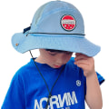 Miniatyrbilde 1 av 5: Bucket Hat, 2,7\" Bredd Solhatt - Kjøles Når Den Er Vått, Stor Bredd