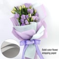 Miniatyrbild 4 av 5: 20 ark blomsteromslagspapper blombukett presentförpackning Su