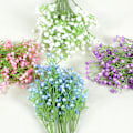 Miniatyrbillede 5 af 7: 24 Bundter Kunstige Blomster Udendørs UV-Resistente Kunstige Blomster