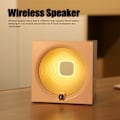 Miniatyrbillede 2 af 5: Pink Natlampe Bluetooth Højttaler Trinløs Dæmpning Genopladelig Bærbar Bordlampe Trådløs Højttaler til Fest Soveværelse