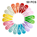Miniatyrbild 1 av 8: Paket med 50 hårklämmor för flickor