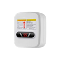 Miniatyrbild 2 av 5: Mini Elektrisk Varmvattenberedare 220V 3500W Genomströmningsvärmare Dusch Bad Set Vattenkran Värme Temperaturdisplay
