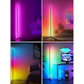 Pikkukuva 3 / 5: Älykäs LED-lattiavalaisin RGB-lattiavalaisin [Energiatehokkuusluokka F]