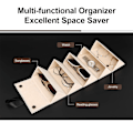 Miniatyrbillede 3 af 8: Solbrille Organiser 5/6 Slots Rejse Brilletui Multiple