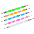 Miniatyrbilde 2 av 6: 5 stk Dotting Pen Neglekunst Dotting Verktøy/Spot Swirl - Negle Design Marmorering Verktøy Pen for Punkter og Marmorering av Hanyousheng