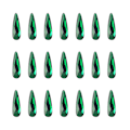 Miniatyrbillede 1 af 5: Krystal AB Flade Rhinestones Regnbuedesign Glas Negle Rhinestone Scrapbooking Kunst