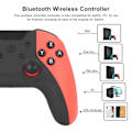 Miniatyrbillede 8 af 8: Bluetooth Trådløs Controller Bevægelsesstyring Fjernbetjening Joystick Gamepad med Motorvibration til Switch PC