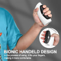 Miniatyrbilde 2 av 5: Gripstyrke Trener, Digital Hånddynamometer, Elektronisk Auto-Fangst Håndgrep Trener Justerbar Motstand Kraft 198lbs/90kgs