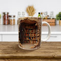 Miniatyrbillede 4 af 5: 3D Bogreol Kops, Biblioteks Bogreol Kops, Kreativ Rumdesign Multifunktionelle Kopper Sjove Nyhed Unikke Keramiske Kaffe Kopper