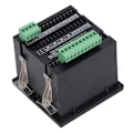 Pikkukuva 5 / 8: Musta 3-vaiheinen sähkömittari LCD monitoiminen liekinsuojattu kotelo Energiamittari AC220V