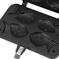 Miniatyrbild 5 av 8: Taiyaki fiskformad kakmaskin Non Stick Taiyaki Dubbel bakform Våffelbakningsform