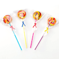Miniatyrbilde 3 av 5: 100 stk. Lollipop-pinner, Marshmallow-pinner, Mattrygge Kreative Multifunksjonelle Lollipop-sugerpinne 150*3.5mm