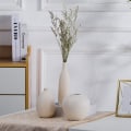 Miniatyrbillede 7 af 8: Keramisk Vase Sæt af 3, Små Blomster Vaser til Rustik Hjem