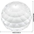 Miniatyrbillede 5 af 8: Klar Glas Krystal Kugle Prisma Solfanger Regnbue Maker, Kule