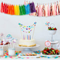 Pikkukuva 3 / 5: Tassel-virsut Party-koristeet Paperitassel-lippu, Riippuva Koriste Pojan Syntymäpäivä Taustakoriste