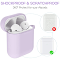 Miniatyrbillede 3 af 7: Airpod-etui, silikone etui med pelsbold nøglering kompatibel