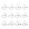 Miniatyrbillede 2 af 8: Sødeboks Diamantformet Klar Glas Transparent Plastik Sød Opbevaringsboks til Hjemmet
