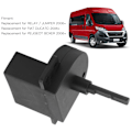 Pikkukuva 8 / 8: Lämmityspuhaltimen kytkimen vastus 77366210 Musta Vaihto FIAT DUCATO 2006+