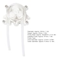 Miniatyrbilde 1 av 2: Hage 6V Mini Peristaltisk Væskepumpe DIY Doseringspumpe Slangepumpe for Akvarium Lab Analyse