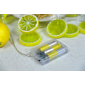 Miniatyrbild 5 av 7: Frukt Citron Skiva Ljusslingor LED Blinkande Slinga Batteri Powe