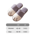 Miniatyrbillede 2 af 6: Søde Memory Foam Mænds Tøfler Bløde Varme Slip, Anti-Skridsikker Gummi