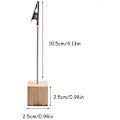 Miniatyrbild 2 av 6: 10 st Memo Clip Holders och Meddelande Clip Holders, Vertikal Inte
