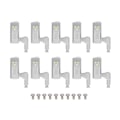 Miniatyrbilde 2 av 8: 10 stk LED Skap Innvendig Hengsel Sensor Lys Soverom Skap Garderobe Skap Nattlys