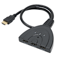 Miniatyrbild 1 av 5: 3-portars High-Definition Multimedia Interface-switch 3 i 1 ut 1080P Hub-switcher Plug and Play Splitter-adapterkabel
