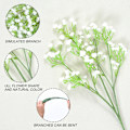 Miniatyrbillede 3 af 7: 24 Bundter Kunstige Blomster Udendørs UV-Resistente Kunstige Blomster
