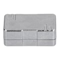 Miniatyrbild 8 av 8: CAT6 kopplingsdosa ABS-plast RJ45 enkelport skärmad nätverksanslutningsbox med modul