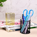 Miniatyrbilde 4 av 5: Metallpennholdere for skrivebord, sminkekostbeholdere, blyantholdere