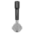 Pikkukuva 4 / 8: 51 mm 2-korvainen Portafilter-kahvinkeittimen pohjaton Portafilter-suodatin kahvan vaihto ECO310-kahvinkeittimelle C2-tyylille muovi musta