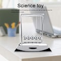 Miniatyrbild 4 av 5: Newtons vagga i metall - Newtons Cradle - Fysisk pendel