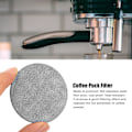 Miniatyrbild 7 av 8: 53,5 mm Kaffeefilter-Sieb Puck-Bildschirm aus rostfreiem Stahl, mehrschichtiger gesinterter Kaffeefilter, tragbare runde Kaffeefilterplatte 100 μm