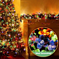 Miniatyrbillede 6 af 7: Solcelled Fe-Have-Lys til Udendørs - 9.5M 8 Tilstande 50 LED Sol