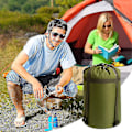 Miniatyrbild 3 av 3: Kompressionspåse, sovsäckar förvaringsväska organisatör vattentät camping vandring ryggsäck - GRÖN Variant Storlek Värde S