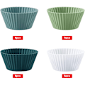 Miniatyrbild 2 av 6: Cupcake Creations Unleashed, Non-Stick Cupcakeformar Livsmedelsgodkänd Silikon Återanvändbara Bakformar, BPA-fria, Ugnssäkra, Diskmaskinssäkra, Flexibla Muffinsformar