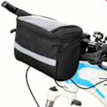 Miniatyrbillede 2 af 8: Cykelstyrstaske Isoleret Fronttaske Styrtaske Kurv Pann