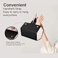 Miniatyrbillede 6 af 8: Solbrille Organiser 5/6 Slots Rejse Brilletui Multiple